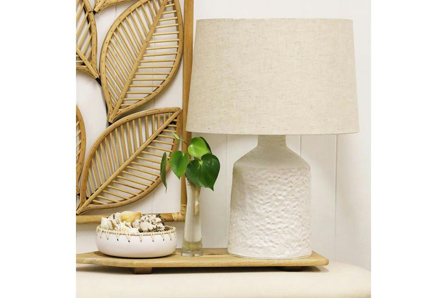 Andi 57cm Table Lamp by Banyan - White
