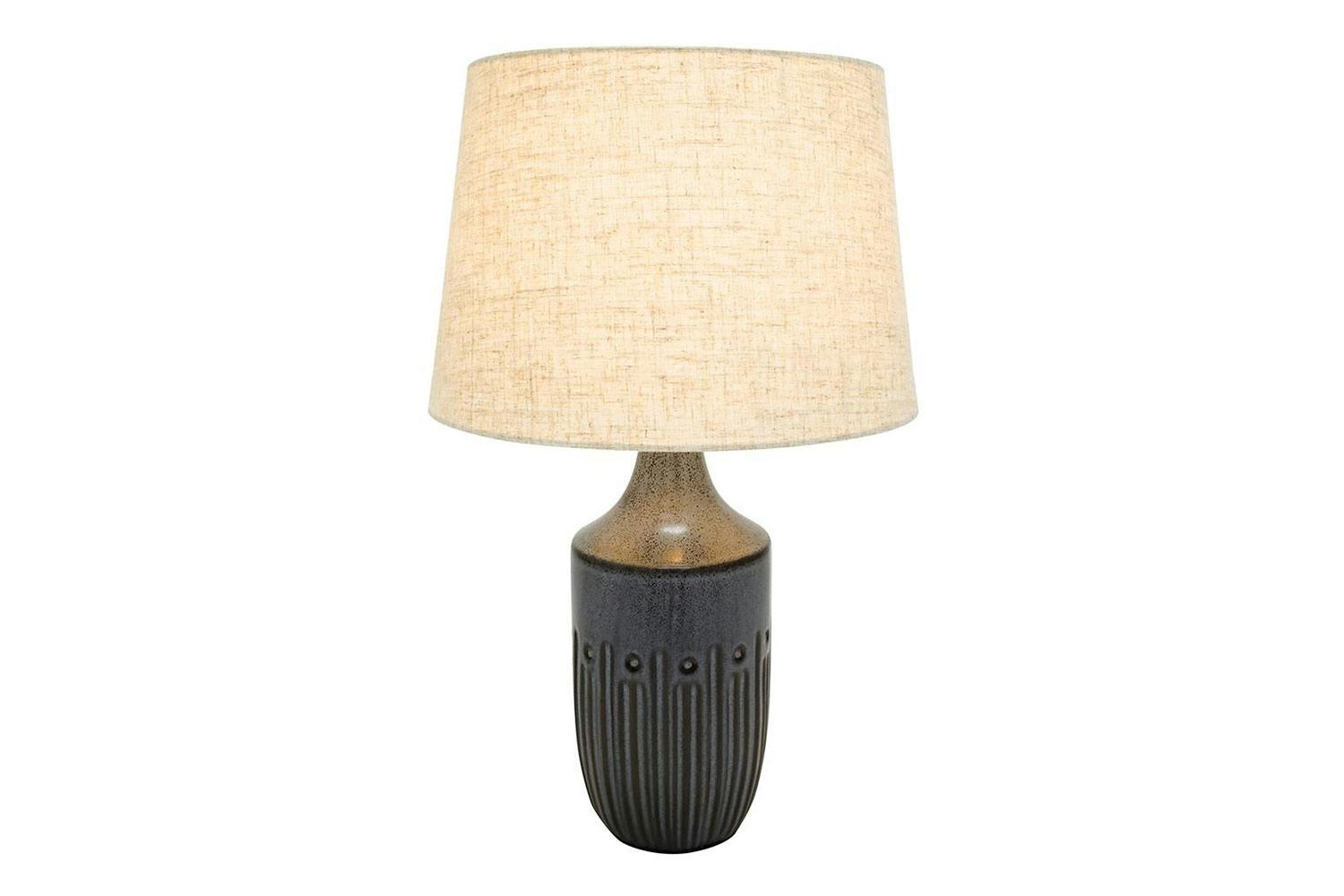 Hannon 58cm Table Lamp by Stoneleigh & Roberson - Grey