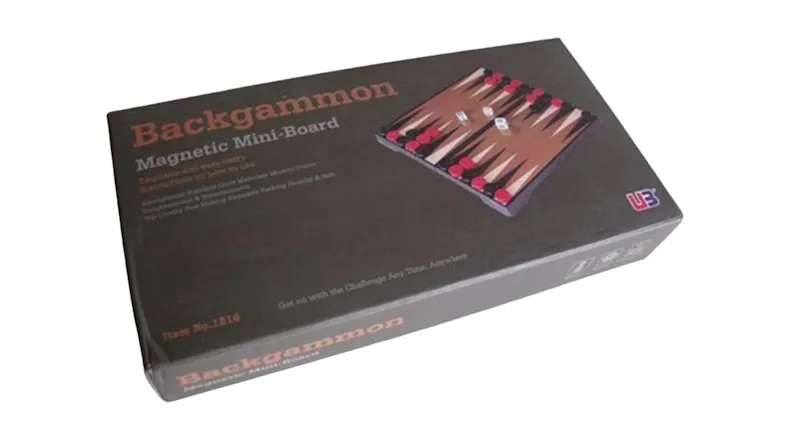 Magnetic Backgammon Set 17.5cm Magnetic Backgammon Set 17.5cm