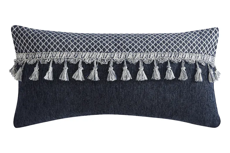 Coronet Ink Breakfast Cushion by Da Vinci Coronet Ink Breakfast Cushion by Da Vinci