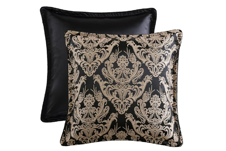 Vercelli Noir European Pillowcase by Da Vinci