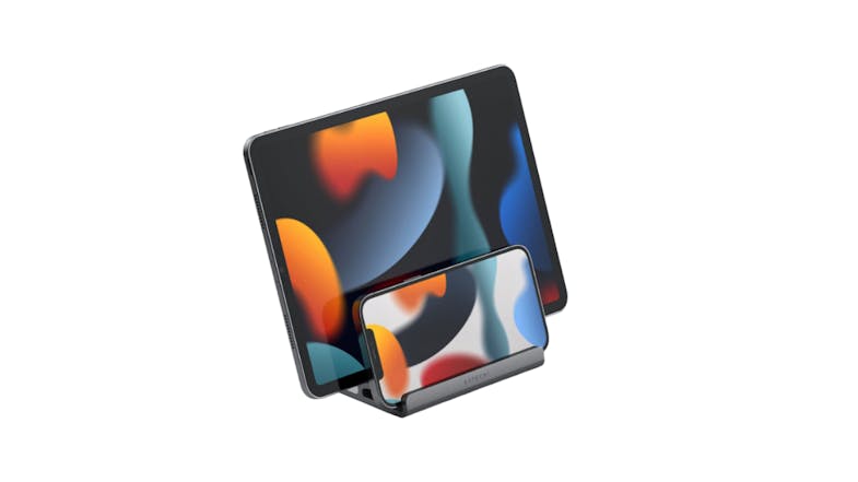 Satechi Dual Vertical Laptop Stand - Space Grey Satechi Dual Vertical Laptop Stand - Space Grey