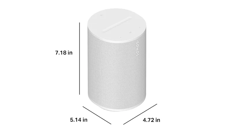 Sonos Powered Wireless Smart Speaker - BT v5.0 & Wi-Fi 6 - Era 100 - White (E10G1AU1) Sonos Powered Wireless Smart Speaker - BT v5.0 & Wi-Fi 6 - Era 100 - White (E10G1AU1)