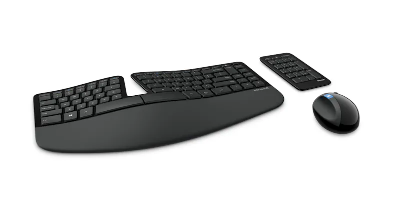 Microsoft Sculpt Ergonomic Wireless Desktop Keyboard & Mouse Microsoft Sculpt Ergonomic Wireless Desktop Keyboard & Mouse