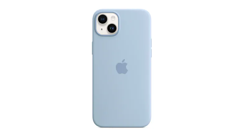 Apple Silicone Case with MagSafe for iPhone 14 Plus - Sky Apple Silicone Case with MagSafe for iPhone 14 Plus - Sky