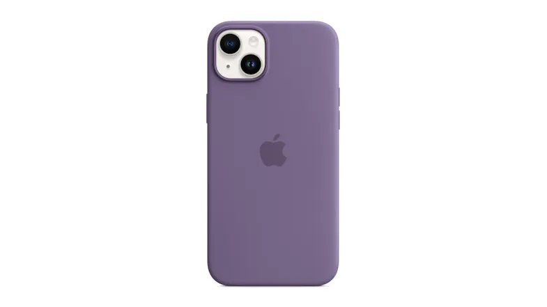 Apple Silicone Case with MagSafe for iPhone 14 Plus - Iris Apple Silicone Case with MagSafe for iPhone 14 Plus - Iris