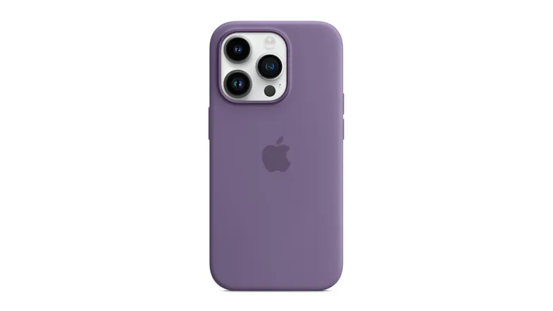 Apple Silicone Case with MagSafe for iPhone 14 Pro - Iris Apple Silicone Case with MagSafe for iPhone 14 Pro - Iris