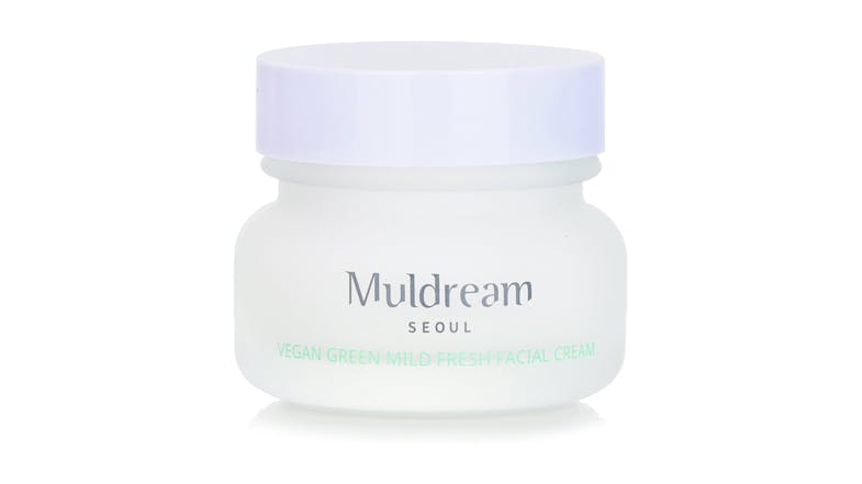 Muldream Vegan Green Mild Fresh Facial Cream - 60ml/2.02oz Muldream Vegan Green Mild Fresh Facial Cream - 60ml/2.02oz