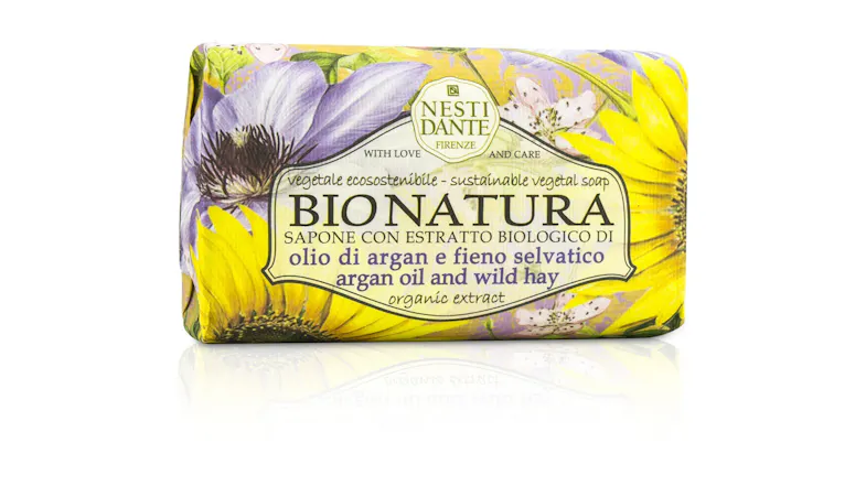 Nesti Dante Bio Natura Sustainable Vegetal Soap - Argan Oil and Wild Hay - 250g/8.8oz Nesti Dante Bio Natura Sustainable Vegetal Soap - Argan Oil and Wild Hay - 250g/8.8oz