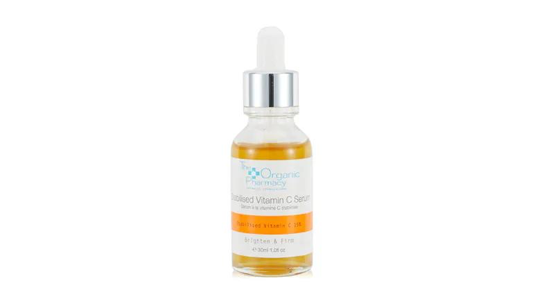The Organic Pharmacy Stabilised Vitamin C Serum With Vitamin C 15% - Boost Firmness and Collagen, Improve Texture and Brighten Even Skin Tone - 30ml/1oz The Organic Pharmacy Stabilised Vitamin C Serum With Vitamin C 15% - Boost Firmness and Collagen, Improve Texture and Brighten Even Skin Tone - 30ml/1oz