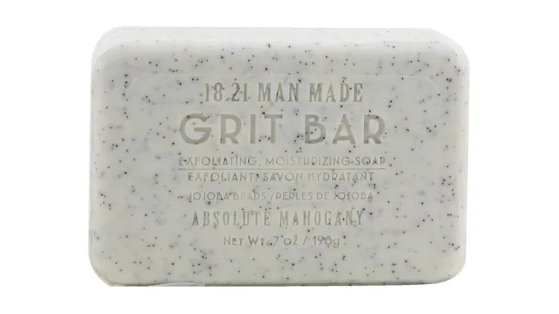 18.21 Man Made Grit Bar - Exfoliating, Moisturizing Soap - # Absolute Mahogany - 198g/7oz 18.21 Man Made Grit Bar - Exfoliating, Moisturizing Soap - # Absolute Mahogany - 198g/7oz