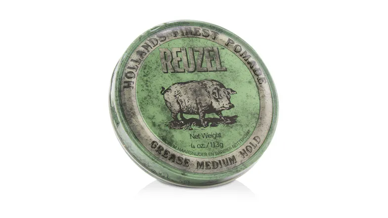 Green Pomade (Grease Medium Hold) - 113g/4oz Green Pomade (Grease Medium Hold) - 113g/4oz