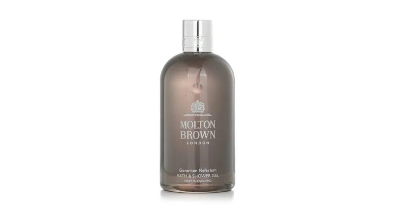 Molton Brown Geranium Nefertum Bath and Shower Gel - 300ml/10oz Molton Brown Geranium Nefertum Bath and Shower Gel - 300ml/10oz