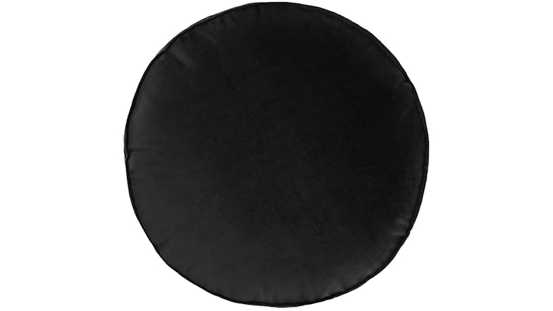Toro Round and Bolster Cushion by Savona - Black