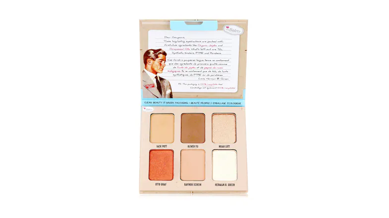 TheBalm Male Order Eyeshadow Palette (6x Eyeshadow) - # First Class Male - 13.2g/0.46oz TheBalm Male Order Eyeshadow Palette (6x Eyeshadow) - # First Class Male - 13.2g/0.46oz