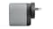 Alogic 3X67 Rapid Power 67W Multi-Country Travel GaN Wall Charger - Space Grey