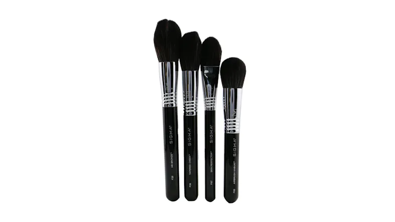 Sigma Beauty Studio Brush Set (4x Brush) - 4pcs Sigma Beauty Studio Brush Set (4x Brush) - 4pcs