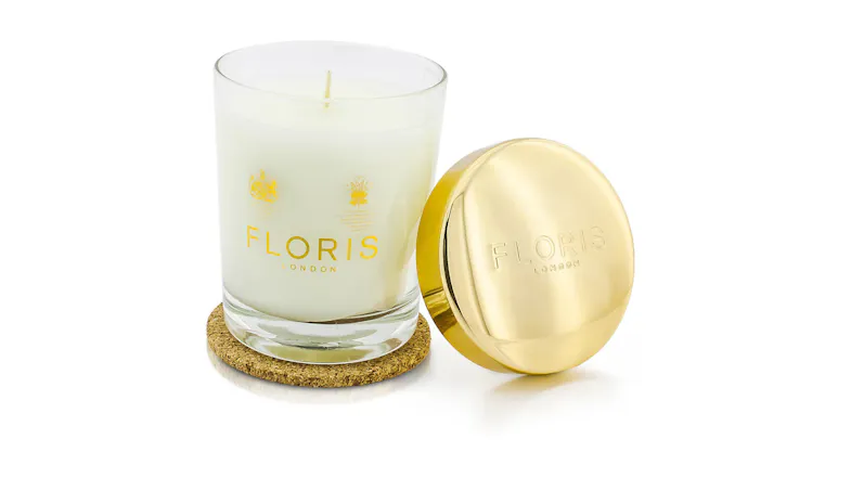 Floris Scented Candle - Hyacinth and Bluebell - 175g/6oz Floris Scented Candle - Hyacinth and Bluebell - 175g/6oz