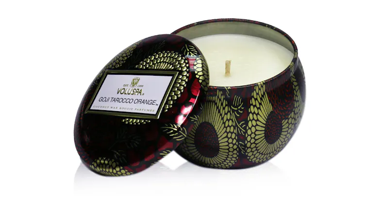 Voluspa Mini Tin Candle - Goji Tarocco Orange - 113g/4oz Voluspa Mini Tin Candle - Goji Tarocco Orange - 113g/4oz