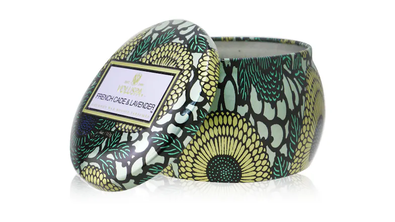 Voluspa Mini Tin Candle - French Cade Lavender - 113g/4oz Voluspa Mini Tin Candle - French Cade Lavender - 113g/4oz