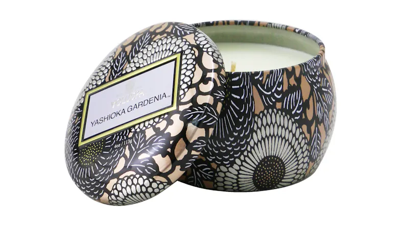 Voluspa Mini Tin Candle - Yashioka Gardenia - 113g/4oz Voluspa Mini Tin Candle - Yashioka Gardenia - 113g/4oz