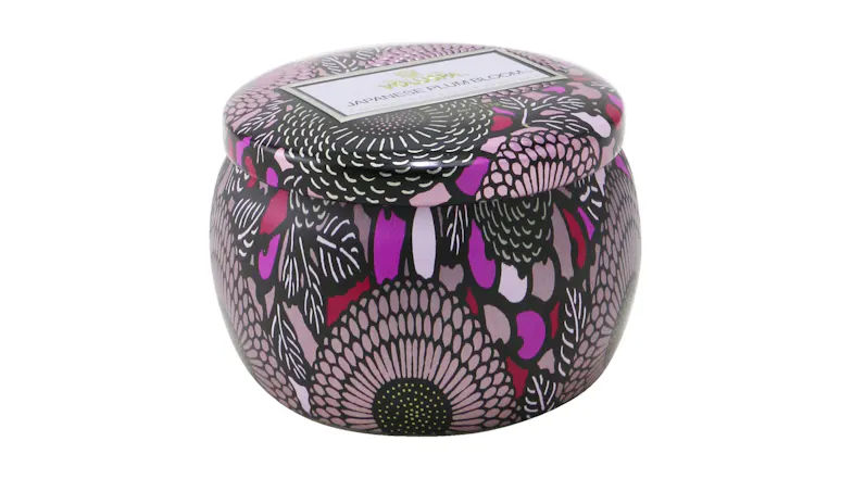 Voluspa Mini Tin Candle - Japanese Plum Bloom - 113g/4oz Voluspa Mini Tin Candle - Japanese Plum Bloom - 113g/4oz