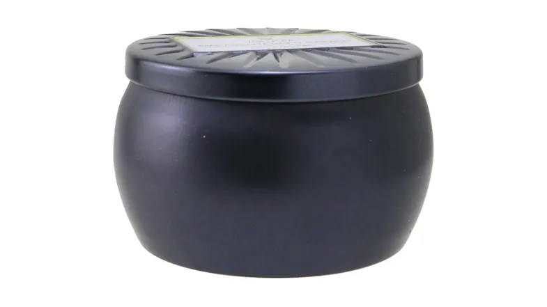 Voluspa Mini Tin Candle - Makassar Ebony & Peach - 127g/4.5oz Voluspa Mini Tin Candle - Makassar Ebony & Peach - 127g/4.5oz