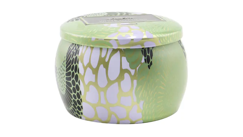 Voluspa Mini Tin Candle - White Cypress - 113g/4oz Voluspa Mini Tin Candle - White Cypress - 113g/4oz