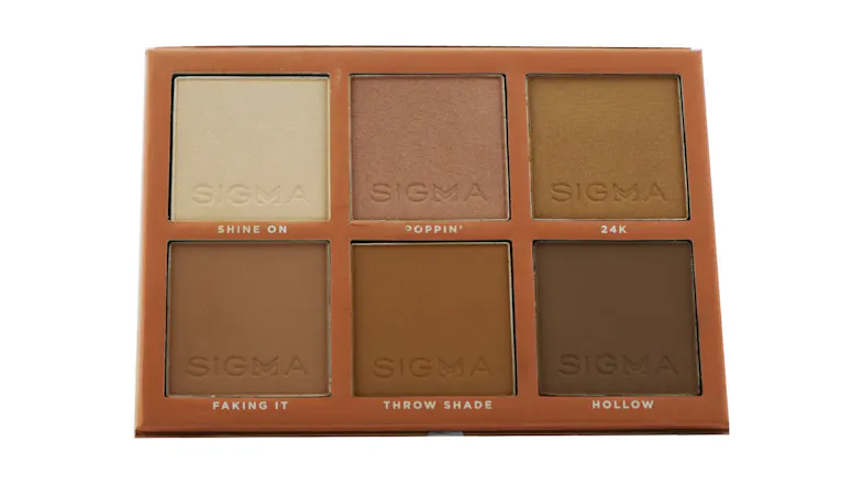 Sigma Beauty Sculpt Highlight + Contour Palette (3x Contour, 3x Highlight) - 27.48g/0.98oz Sigma Beauty Sculpt Highlight + Contour Palette (3x Contour, 3x Highlight) - 27.48g/0.98oz