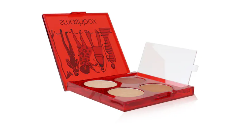 Halo Cheek Palette (2x Highlighter, 2x Blush) - 4x1.25g/0.04oz Halo Cheek Palette (2x Highlighter, 2x Blush) - 4x1.25g/0.04oz