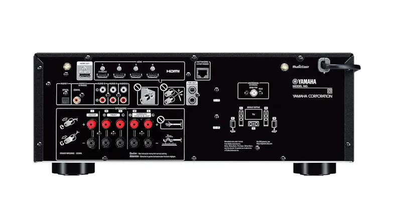 Yamaha RX-V4A 5.2 Channel 4K Wireless AV Receiver - Black (with MusicCast) Yamaha RX-V4A 5.2 Channel 4K Wireless AV Receiver - Black (with MusicCast)