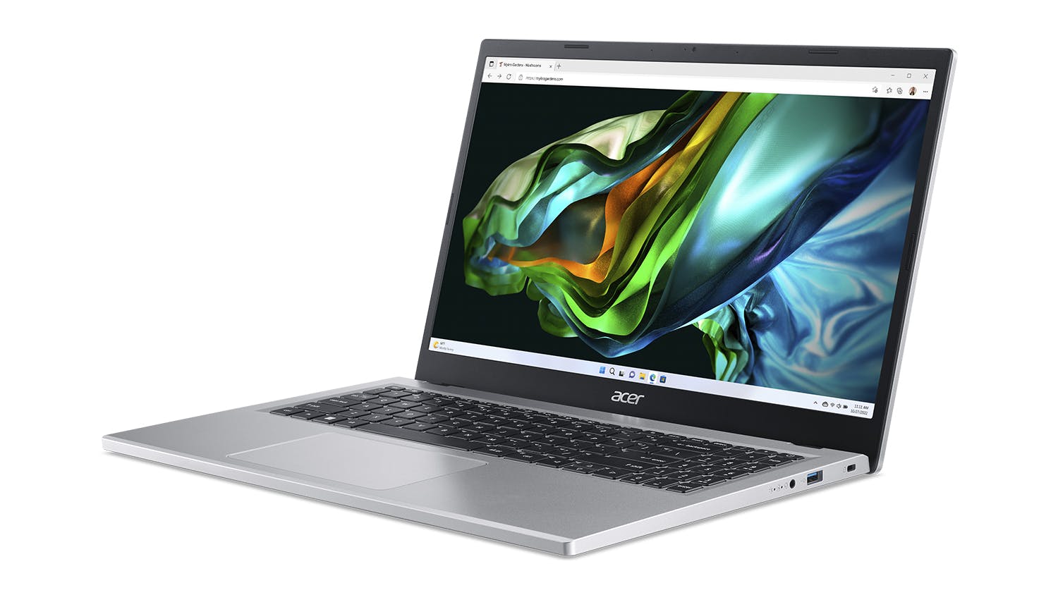 Acer Aspire 3 15.6" Laptop - Intel N-Series 8GB-RAM 128GB-SSD (A315-510P-P33X)