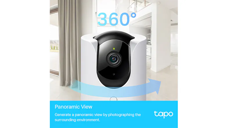 TP-Link Tapo C225 2K QHD Indoor Wired Pan & Tilt Security Camera with Wi-Fi Connectivity & Smart AI Detection TP-Link Tapo C225 2K QHD Indoor Wired Pan & Tilt Security Camera with Wi-Fi Connectivity & Smart AI Detection