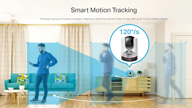 TP-Link Tapo C225 2K QHD Indoor Wired Pan & Tilt Security Camera with Wi-Fi Connectivity & Smart AI Detection TP-Link Tapo C225 2K QHD Indoor Wired Pan & Tilt Security Camera with Wi-Fi Connectivity & Smart AI Detection