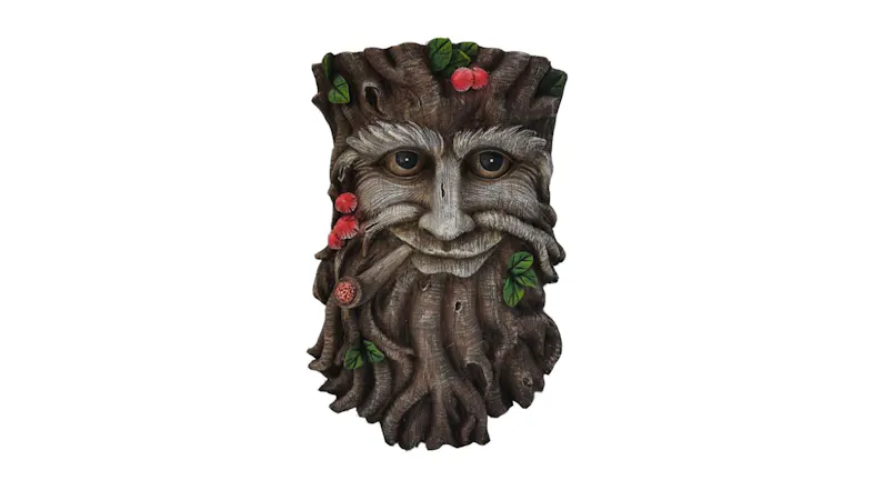Garden Wall Tree Planters 23 X 13 X 30cm - Tree Man w/ Pipe Garden Wall Tree Planters 23 X 13 X 30cm - Tree Man w/ Pipe