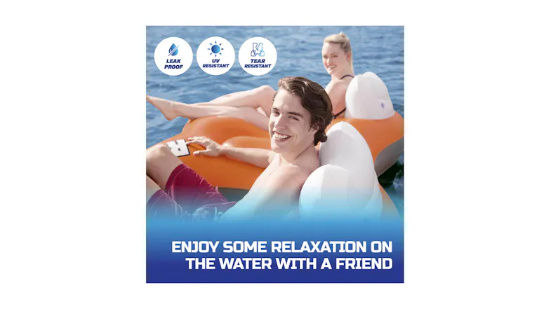Inflatable Rapid Rider Ii Twin Tube - 2.51m x 1.32m Tube Double Inflatable Rapid Rider Ii Twin Tube - 2.51m x 1.32m Tube Double