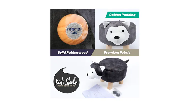 KIDS ANIMAL STOOL SHEEP DOG KIDS ANIMAL STOOL SHEEP DOG