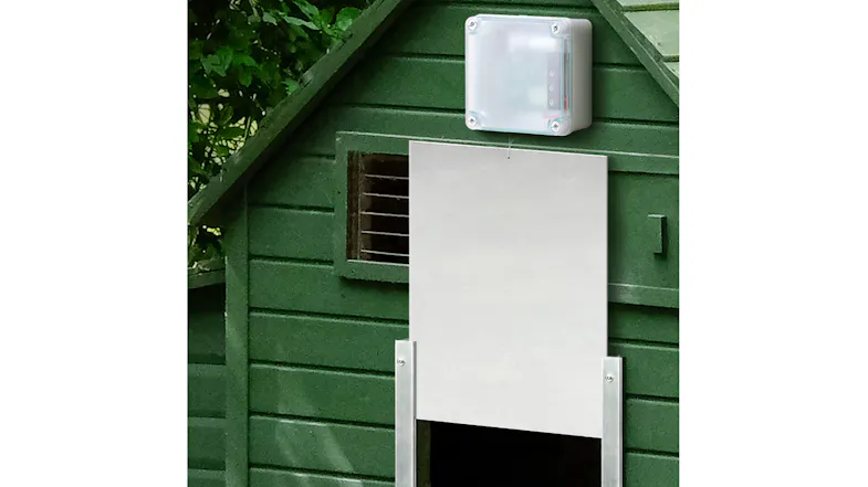 Giantz Photosensitive Automatic Chicken Coop Door Giantz Photosensitive Automatic Chicken Coop Door
