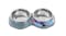 Double Pet Bowl Non-Slip Stainless Steel x2 200ML 25x14x4cm - Grey Double Pet Bowl Non-Slip Stainless Steel x2 200ML 25x14x4cm - Grey