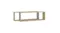 Two NNEVL rectangular light wood box shelves overlapping horizontally in a straight line Two NNEVL rectangular light wood box shelves overlapping horizontally in a straight line