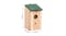 An infographic that showcases the bird nesting box's dimensions An infographic that showcases the bird nesting box's dimensions