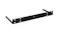 Close‑up of the black metal wall‑mounting bracket alone, showing elongated screw slots Close‑up of the black metal wall‑mounting bracket alone, showing elongated screw slots