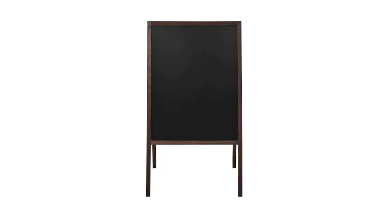 NNEVL Double-Sided Blackboard Free Standing Cedar Wood 60x80cm NNEVL Double-Sided Blackboard Free Standing Cedar Wood 60x80cm