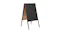 NNEVL Double-Sided Blackboard Free Standing Cedar Wood 60x80cm NNEVL Double-Sided Blackboard Free Standing Cedar Wood 60x80cm