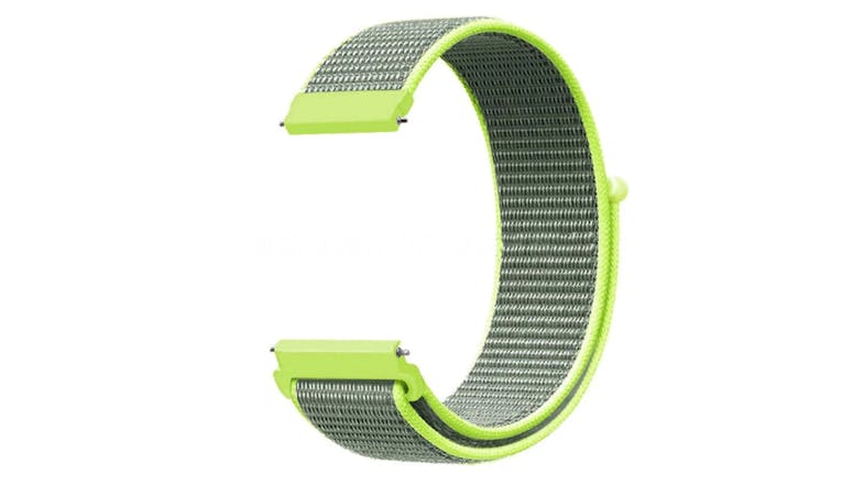 Equipo Nylon Sports Replacement Watch Straps for Apple Watch 38mm - Highlighter Green Equipo Nylon Sports Replacement Watch Straps for Apple Watch 38mm - Highlighter Green