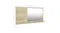 The mirror shown with dimensions labelled: 90 cm width, 45 cm height, and 10.5 cm depth The mirror shown with dimensions labelled: 90 cm width, 45 cm height, and 10.5 cm depth