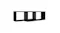 NNEVL Wall Shelves Floating Rectangle 2pcs. 60 x 15 x 33cm - Gloss Black NNEVL Wall Shelves Floating Rectangle 2pcs. 60 x 15 x 33cm - Gloss Black