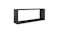 NNEVL Wall Shelves Floating Rectangle 2pcs. 60 x 15 x 33cm - Gloss Black NNEVL Wall Shelves Floating Rectangle 2pcs. 60 x 15 x 33cm - Gloss Black