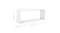 NNEVL Wall Shelves Floating Rectangle 6pcs. 60 x 15 x 33cm - Gloss White NNEVL Wall Shelves Floating Rectangle 6pcs. 60 x 15 x 33cm - Gloss White