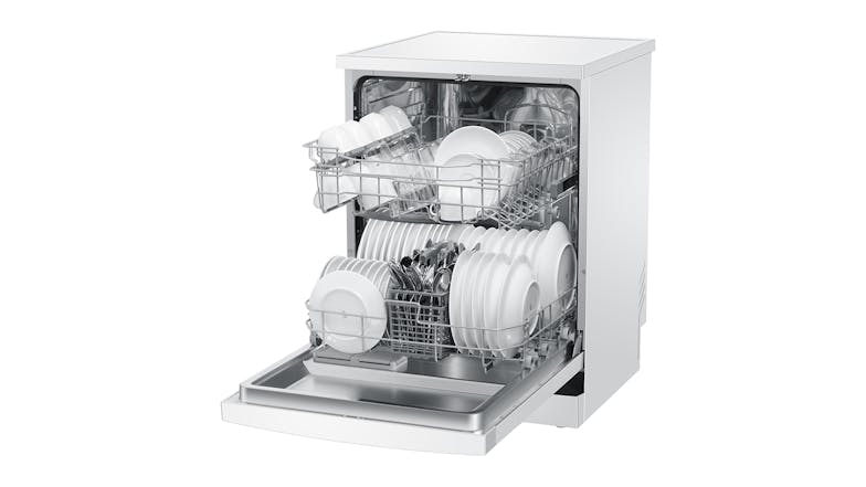 Haier 13 Place Setting 6 Program Freestanding Dishwasher - White (HDW13V1W1)
